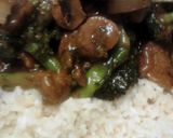 A picture of step 5 of Beef & Broccoli Stir Fry with variations.