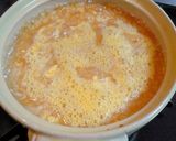 A picture of step 3 of Lazy Rice Porridge with Nissin Chicken Ramen.