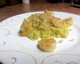 A picture of step 4 of Wine and Shallot Shrimp w. Couscous.
