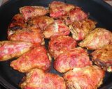 Foto del paso 9 de la receta: Pimientos del piquillo rellenos de carne y queso con salsa española