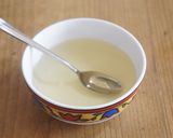 A picture of step 1 of Milk Pudding.