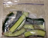 A picture of step 2 of Cucumber Pickles for Burgers.