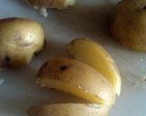 A picture of step 3 of Vickys Cumin and Poppy Seed Potato Wedges, GF DF EF SF NF.