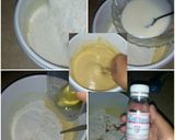 Foto langkah ke 2 dari resep Banana Rainbow Cake Steam / Banana Cotton Kue Praktis anti gagal.