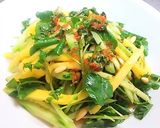 A picture of step 6 of Green Mango Som Tum Style Salad.