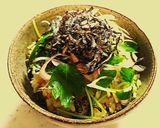 A picture of step 5 of Shio-Kombu Marinated Red Sea Bream Sashimi and Rice.