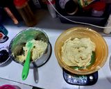 Foto langkah ke 4 dari resep Keto Marble Butter Cake (Mix Flour) Gluten & Sugar Free#Ketopad.