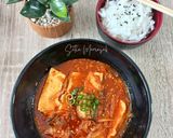 Foto langkah ke 4 dari resep Kimchi Jjigae Rumahan.