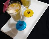 A picture of step 4 of Cream cheese and banana smoothie.