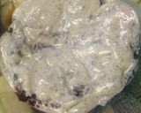 A picture of step 5 of Oreo Pudding Cake.