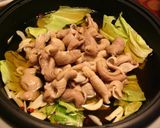 A picture of step 3 of A Famous Hakata Speciality - The Soup is Yummy! Motsu Nabe (offal hotpot).