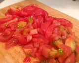 A picture of step 2 of Chilled Pomodoro Chilled Tomato Sauce Pasta.