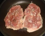 A picture of step 4 of Chicken Steak.