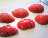 A picture of step 2 of Chicken Tomato Cheese in a Basil Marinade.