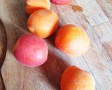 Une image de l'étape 1 de Abricots au thon 😋.