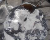 A picture of step 2 of Patishapta pitha.