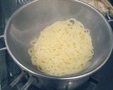 A picture of step 11 of Macrobiotic Creamy Mushroom and Tofu Spaghetti.