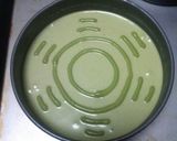 A picture of step 11 of Matcha Cheesecake.