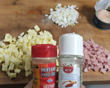 Foto del paso 2 de la receta: Calabacín relleno atún 🐟 huevo🥚pavo 🦃