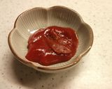 A picture of step 2 of Niigata-Style Bento - Lotus Root and Salmon with Kanzuri Ketchup.