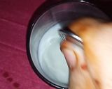 A picture of step 2 of Doodh soda milk.