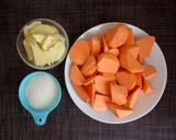 รูปขั้นตอนการทำที่ 2 ของ มันต้มขิง (หวานน้อย)