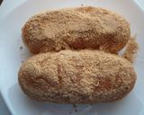 A picture of step 5 of Nostalgic School Lunch Fried Bread.