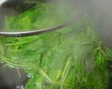 A picture of step 5 of Saves Time, Water, and Gas! How To Boil Spinach.