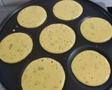 A picture of step 5 of Mini besan pancakes.