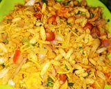 A picture of step 6 of Jhalmuri.