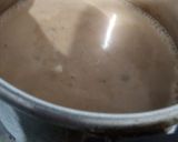 A picture of step 3 of Jaggery tea.