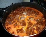মেজবানী খাসির মাংস রেসিপির ধাপ 10 ছবি