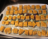 Foto del paso 3 de la receta: Rebanadas troceadas con embutido