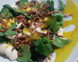 Foto del paso 12 de la receta: Ensalada de espinacas con tocino crujiente
