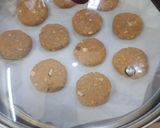 A picture of step 6 of Whole wheat, Oats & Jaggery Cookies, Eggless.