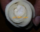 صورة لخطوة 9 من وصفة طريقة عمل الوردة بالجبنة النستو خطوة بخطو