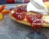 A picture of step 4 of Souffle Pancakes.