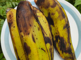 Pisang Bakar Aneka Topping (no minyak, no terigu)