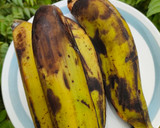 Foto langkah ke 1 dari resep Pisang Bakar Aneka Topping (no minyak, no terigu).