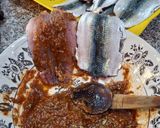 Une image de l'étape 2 de Brochettes de Latcha au four accompagné des légumes et riz basmati.