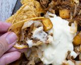 Hình bước làm 4 của món Nacho Heo Xé & Dứa Chua Ngọt - Pulled Pork & Caramelized Pineapple Nachos