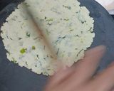 A picture of step 3 of Sabudana paratha (Farali Paratha).