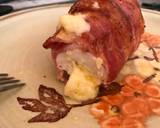 Keto cheesy chicken bacon wrap