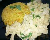 Photo of step 2 of the recipe for chicken with cooking cream companion with rice 🍛