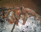 Foto del paso 15 de la receta: Corderito asado a la cruz