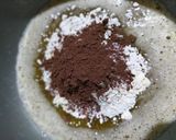 Foto langkah ke 3 dari resep Brownies Lava Simple No Mixer & Oven.