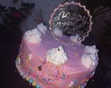 Foto del paso 14 de la receta: Birthday Cake con compota de fresa y kiwi