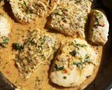 Foto del paso 3 de la receta: Salmón blanco con crema de morrón ahumado