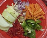 Foto langkah ke 2 dari resep Udang asam manis.