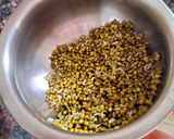 A picture of step 1 of Crispy Whole Green Gram dal and vegetable chila.